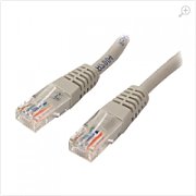 Patch cord UTP Spacer  RJ45, 3 m, alb, cupru-aluminiu
