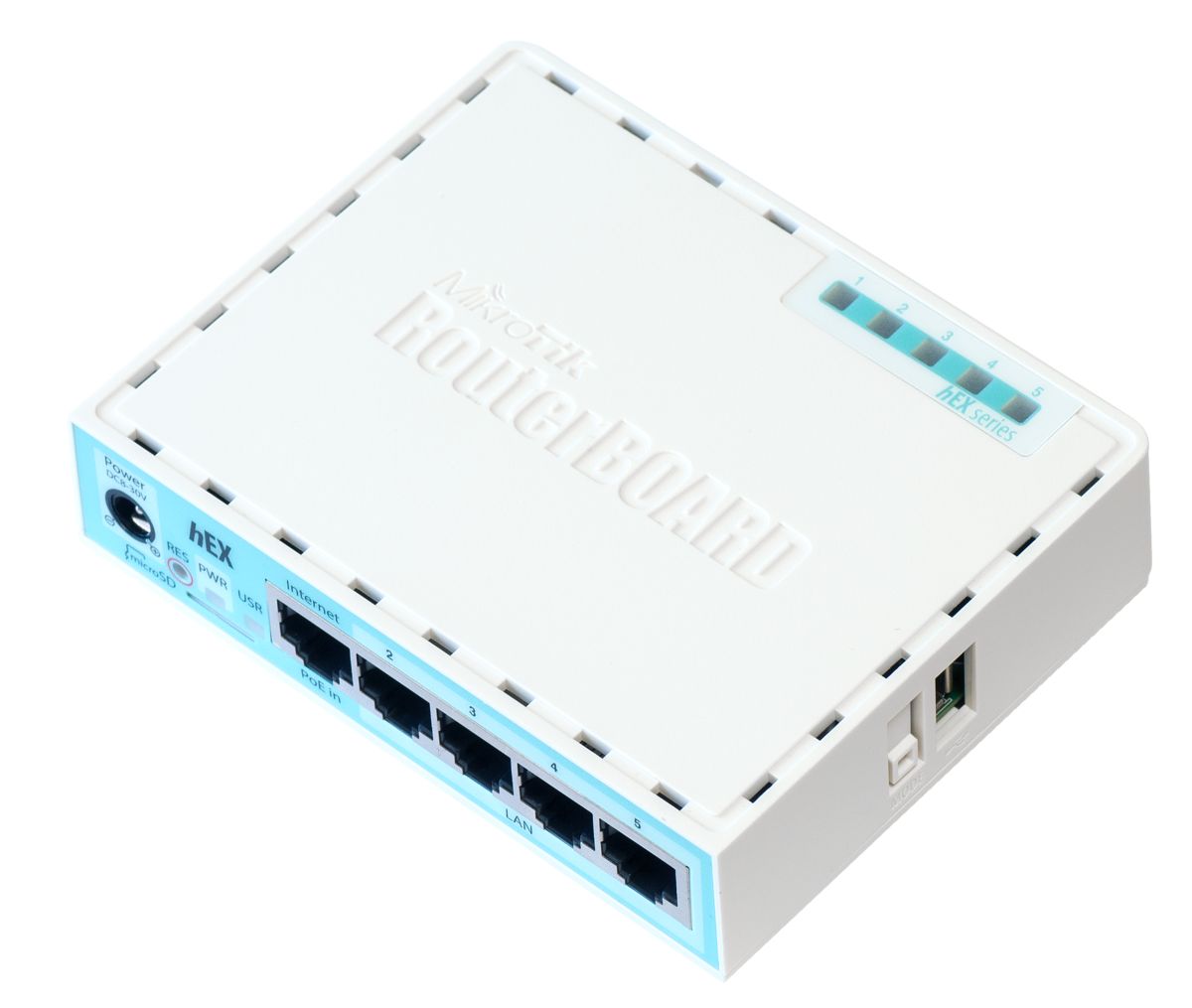 MIKROTIK RouterBOARD RB750GR3 hEX with Dual Core 880MHz MHz CPU 256MB RAM 5 Gigabit LAN Router_1