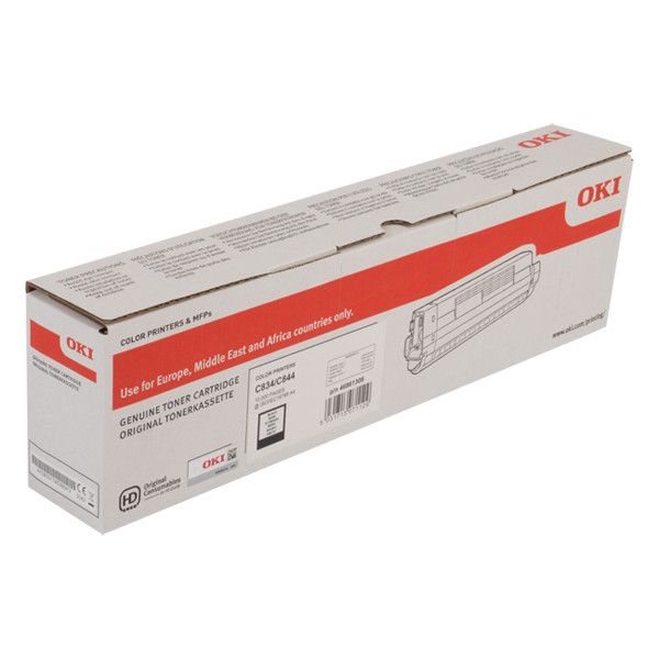 Cartus toner OKI 46861308 ,Negru ,10 000 pagini ,Original (46861308) 