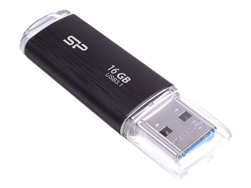 SILICONPOW SP016GBUF3B02V1K Silicon Power memory USB Blaze B02 16GB USB 3.1 Black_1