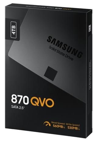 SSD 2.5 4TB Samsung 870 QVO Serie SATA 3  QLC Technology / 36Month Warranty;Disques durs et SSD;DD SSD DVD STR|Disques durs et SSD;36 mois garantie..._3