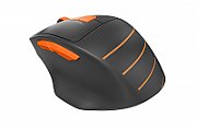 MOUSE A4tech,  FG30 , gaming, wireless, 2.4GHz, optic, 2000 dpi, butoane/scroll 6/1, , negru / portocaliu,  FG30 Orange  (include TV 0.15 lei)