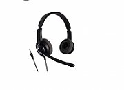 Casti cu microfon Axtel Voice PC28 duo NC, call center, negru