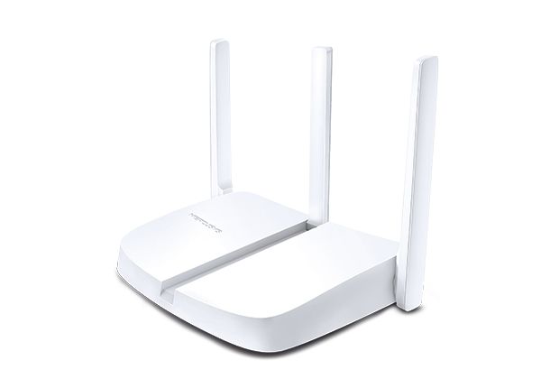Router Wireless Mercusys N 300 Mbps, MW305R; Standarde Wireless: IEEE 802.11n, IEEE 802.11g, IEEE 802.11b; Frecvență: 2.4 - 2.4835GHz; 3x Porturi LAN 10/100Mbps, 1x Port WAN 10/100Mbps; 3x 5dBi Antene Omnidirecţionale Nedetașabile; Putere de Transmisie: <20dBm; Alimentare externă: 5VDC/0.6A;_1