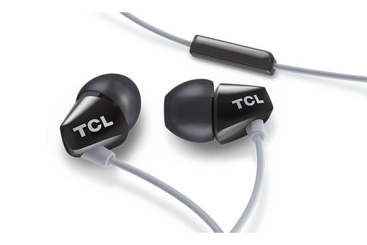 TCL In-ear Wired Headset ,Frequency of response: 10-22K, Sensitivity: 105 dB, Driver Size: 8.6mm, Impedence: 16 Ohm, Acoustic system: closed, Max power input: 20mW, Connectivity type: 3.5mm jack, Color Phantom Black_2
