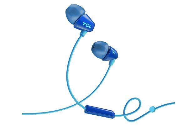 TCL In-ear Wired Headset ,Frequency of response: 10-22K, Sensitivity: 105 dB, Driver Size: 8.6mm, Impedence: 16 Ohm, Acoustic system: closed, Max power input: 20mW, Connectivity type: 3.5mm jack, Color Ocean Blue_1