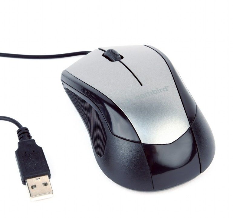 GEMBIRD MUS-3B-02-BG Gembird optical mouse MUS-3B-02-BG 1000 DPI USB Black space grey_3