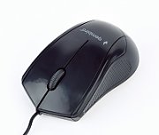 MOUSE GEMBIRD, PC sau NB, cu fir, USB, optic, 1000 dpi, butoane/scroll 3/1, , negru,  MUS-3B-02  (include TV 0.15 lei)