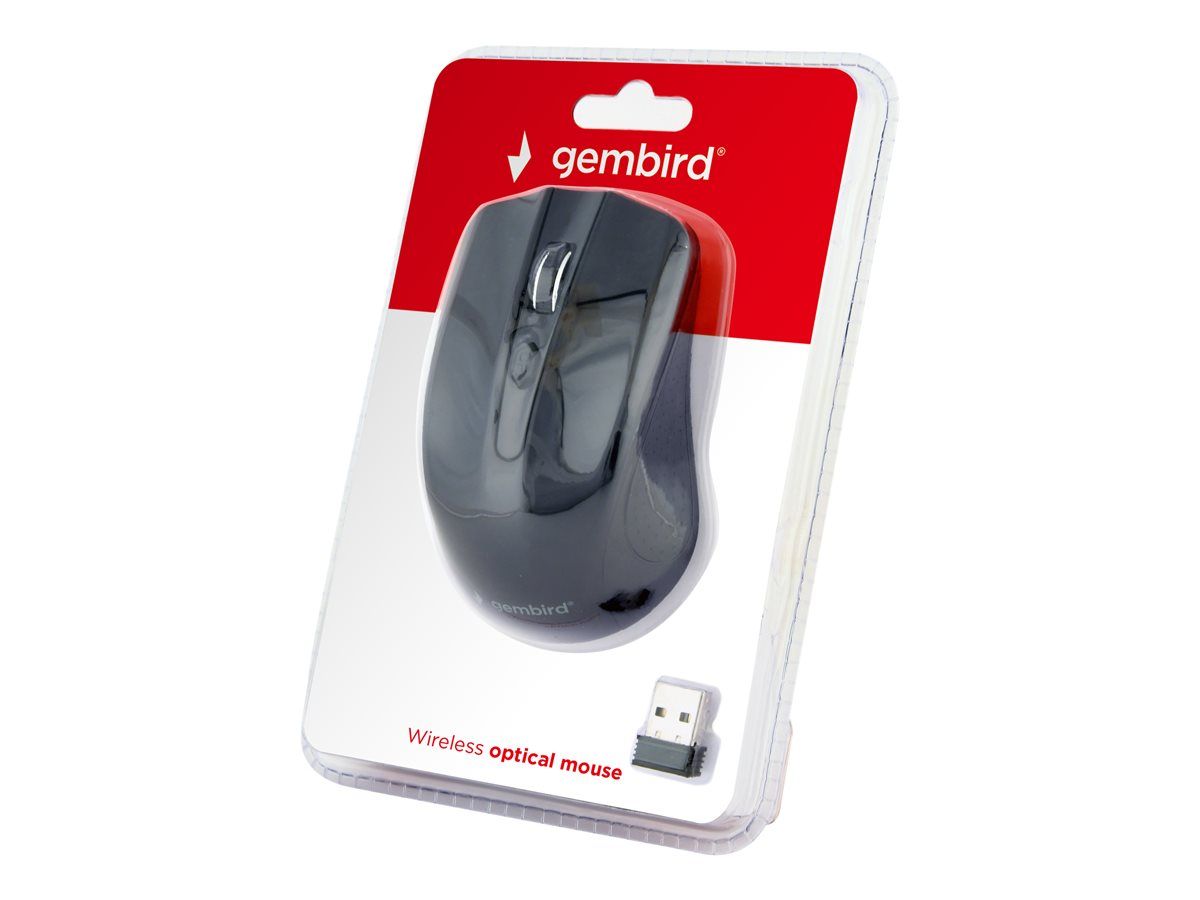 GEMBIRD MUSW-4B-04 Wireless optical mouse MUSW-4B-04 1600 DPI nano USB black_1