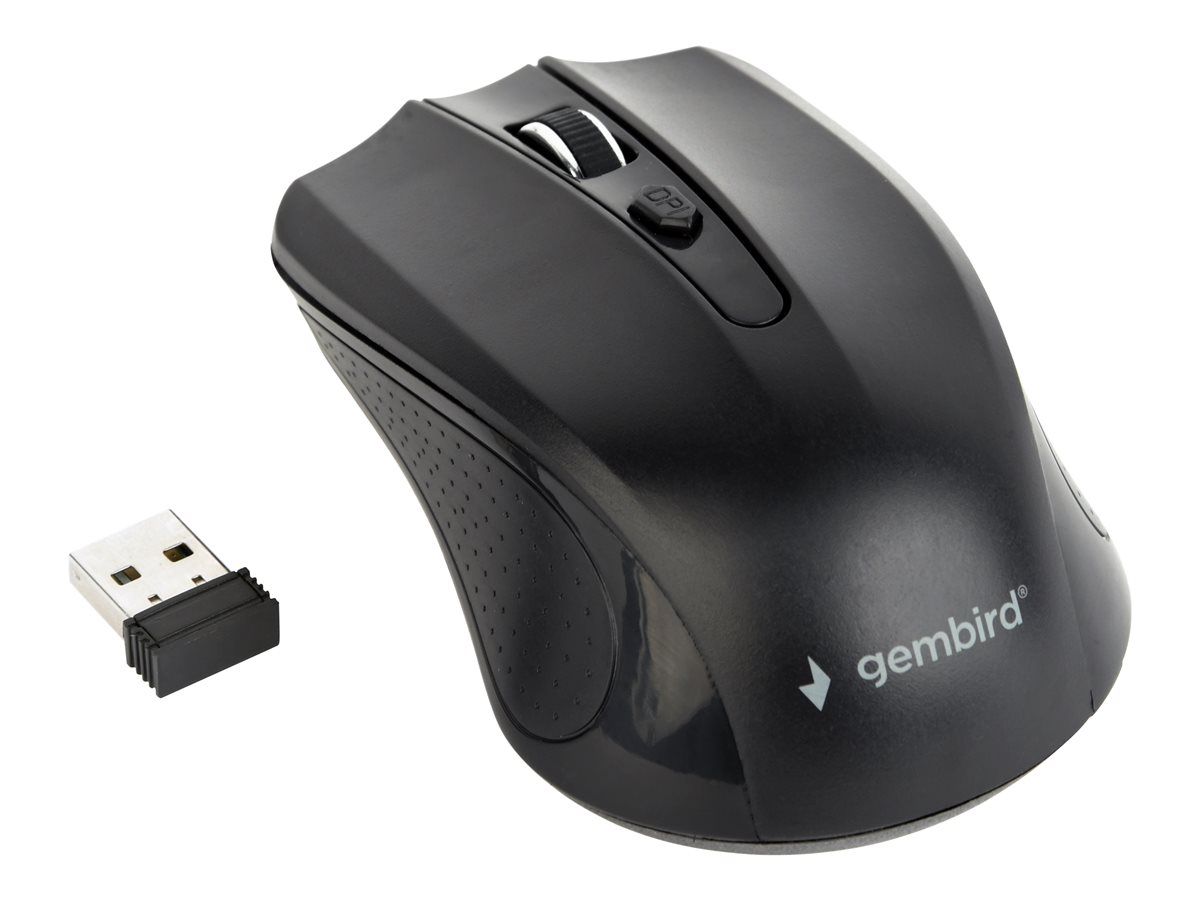 GEMBIRD MUSW-4B-04 Wireless optical mouse MUSW-4B-04 1600 DPI nano USB black_2