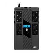 nJoy | UPCSBLS680TTOAZ01B | Token 800 | UPS | Line interactive | 800 VA | 480 W |  Tower | Nr iesiri 8  Schuko | Intrare Schuko| HID USB , Protectie RJ45