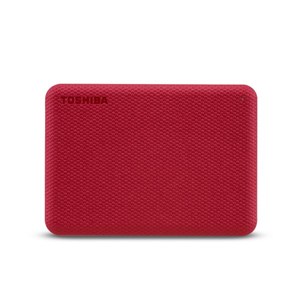 TOSHIBA Canvio Advance 1TB 2.5inch External Hard Drive USB 3.2 Gen1 Red_4