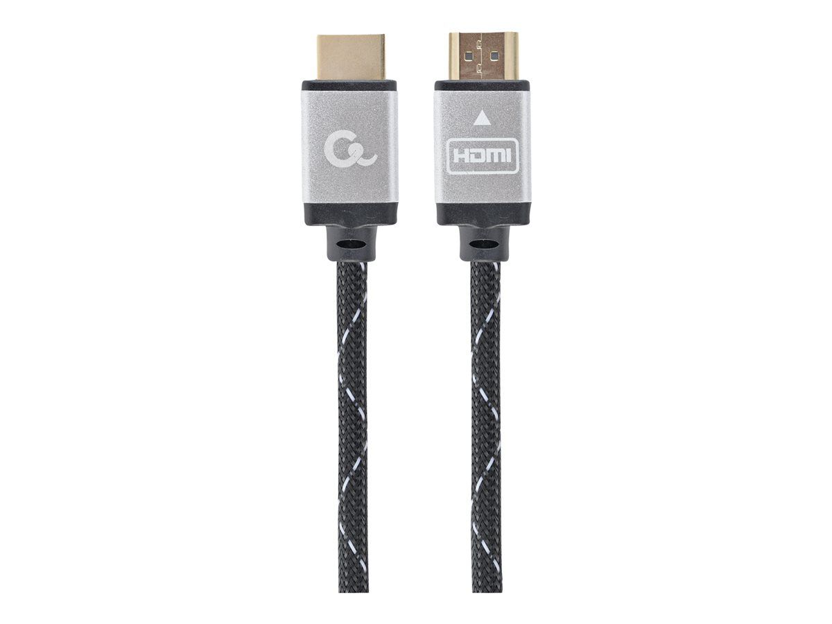 CABLU video GEMBIRD, HDMI (T) la HDMI (T), 1.5m, premium, conectori auriti, rezolutie maxima 4K (3840 x 2160) la 60 Hz, negru,  CCB-HDMIL-1.5M  (include TV 0.15 lei)