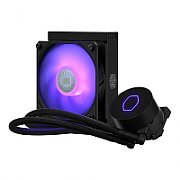 COOLER COOLER MASTER, skt. universal, racire cu lichid, vent. 120 mm, 1800 rpm, LED RGB ,\ MLW-D12M-A18PC-R2\  (include TV 0.75 lei)