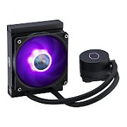 COOLER COOLER MASTER, skt. universal, racire cu lichid, vent. 120 mm, 1800 rpm, LED RGB ,\ MLW-D12M-A18PC-R2\  (include TV 0.75 lei)
