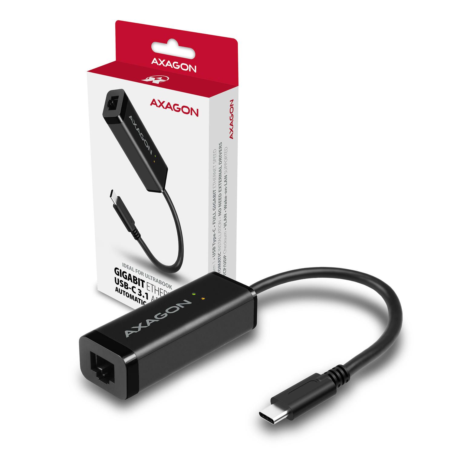 Adaptor retea ADE-SRC, USB3.1 tipC la Gigabit Ethernet 10/100/1000_5