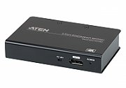 SPLITTER video ATEN, split 2 monitoare la 1 PC, conector 1: DisplayPort (M) conector 2: DisplayPort (M) x 2,  VS192-AT-G  (include TV 0.75 lei)