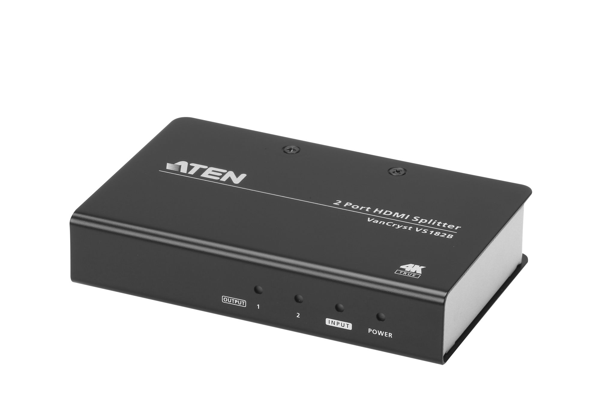 SPLITTER video ATEN, split HDMI la 2 monitoare, conector 1: HDMI (M) conector 2: HDMI (M) x 2,  VS182B-AT-G  (include TV 0.75 lei)