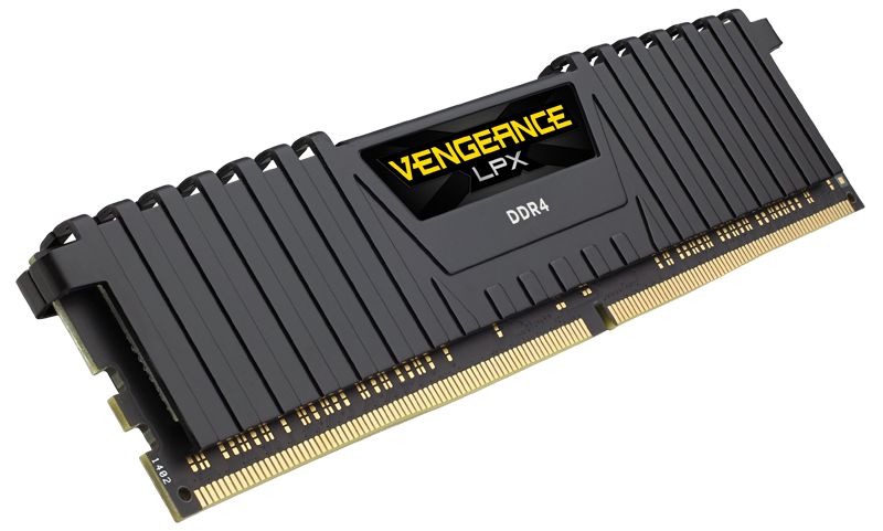 Vengeance LPX, 8GB, DDR4, 3600MHz, CL18, 1x8GB, 1.35V, Negru_2
