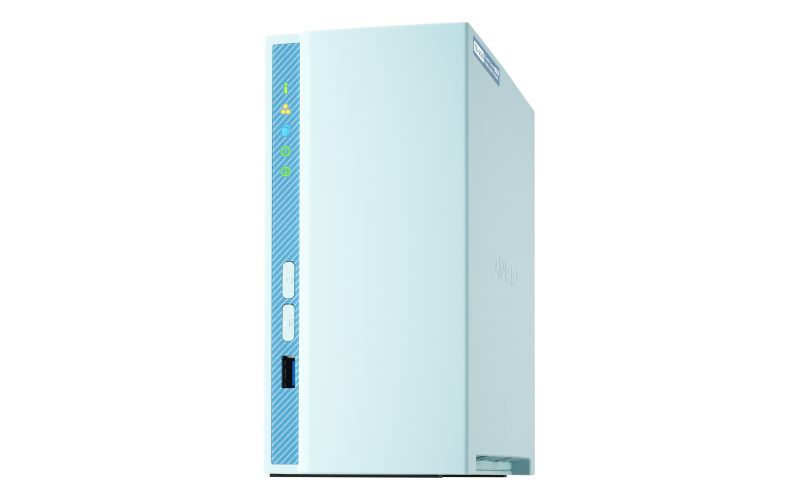 QNAP TS-230 NAS/storage server Tower Ethernet LAN Blue RTD1296_1
