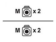 UBIQUITI OM3 50/125 Î¼m Duplex LC cable SR LC-UPC/LC-UPC 5m