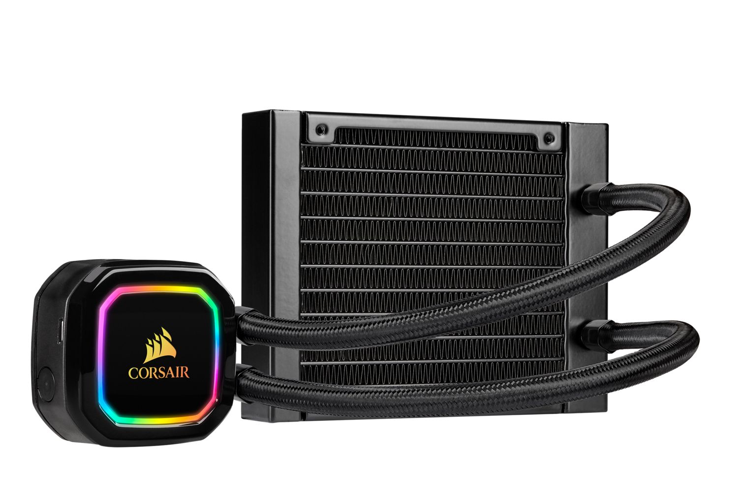 CORSAIR iCUE H60i RGB PRO XT 120mm Radiator Single 120mm PWM Fan Liquid CPU Cooler_3
