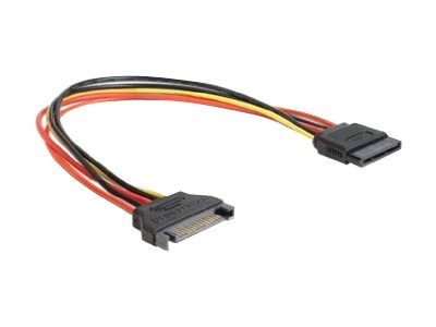 GEMBIRD CC-SATAMF-01 extention cable power SATA 15pin M/F 30 cm_1