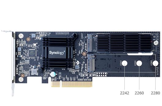 Synology NAS Dual M.2 SSD-Adapter M2D18_1