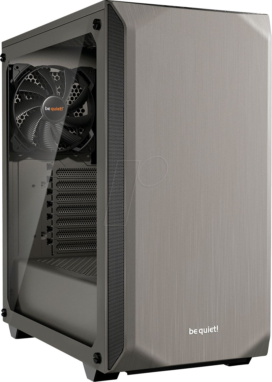 Carcasa be quiet! BGW36, Middle Tower, ATX, sursa Fara, Gri 