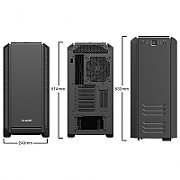 Be quiet! BE QUIET SILENT BASE 601 Black Midi Tower