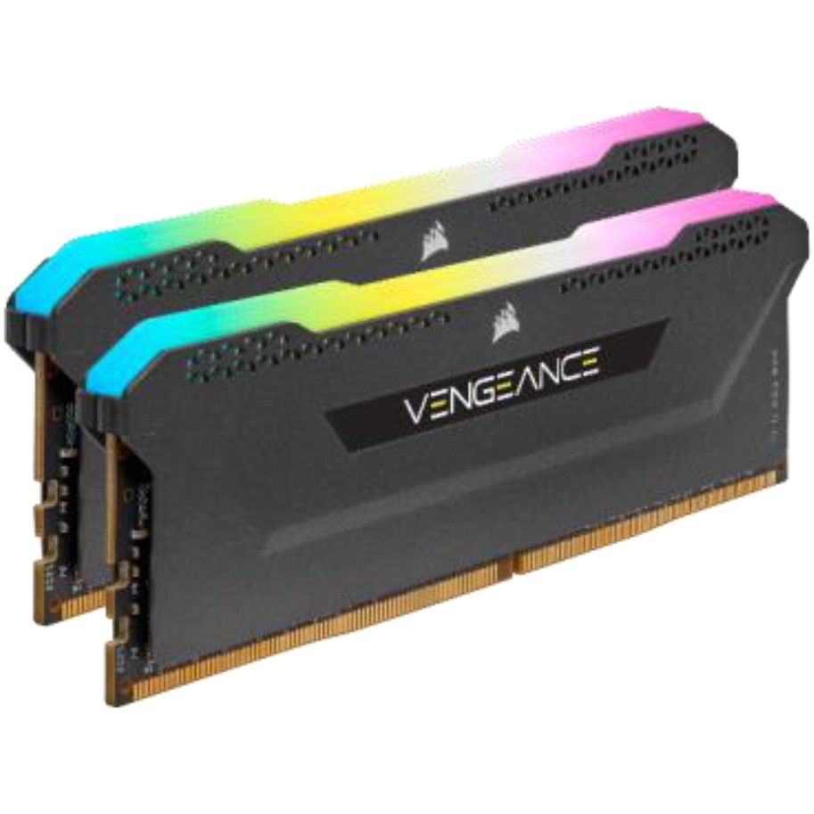 Vengeance RGB Pro SL 16GB, DDR4, 3600MHz, CL18, 2x8GB, 1.35V, Negru_2