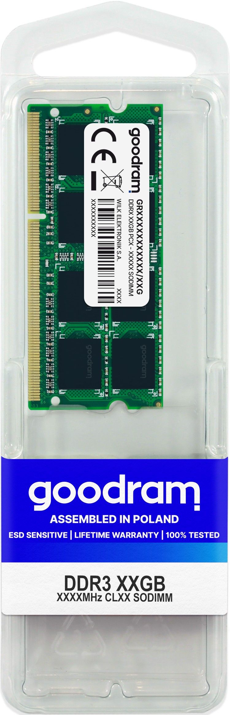 Goodram 8GB DDR3 SO-DIMM memory module 1333 MHz_2