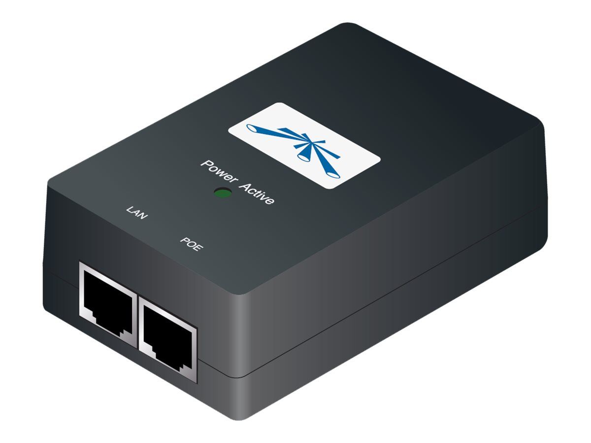 UBIQUITI POE-24-24W-G Passive PoE Adapter EU 24V 1A ESD prot 24W Gigagbit Eth.