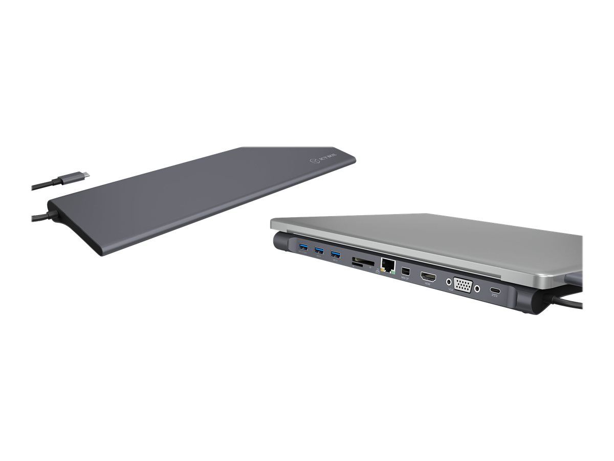 ICYBOX IB-DK2102-C IcyBox Docking Station, USB Type-C, HDMI, miniDP, VGA_6