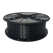FILAMENT GEMBIRD pt. imprimanta 3d, PLA, 1.75mm diamentru, 1Kg / bobina, aprox. 330m, topire 190-220 grC, black,  3DP-PLA1.75-01-BK 