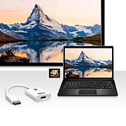 CABLU video ATEN, cablu or adaptor video, DisplayPort (T) la HDMI (M), 4K DCI (4096x2160) la 60Hz,  VC986B-AT  (include TV 0.06 lei)