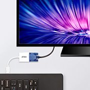 CABLU video ATEN, cablu or adaptor video, DisplayPort (T) la VGA (M), 4K DCI (4096x2160) la 60Hz,  VC925-AT  (include TV 0.06 lei)