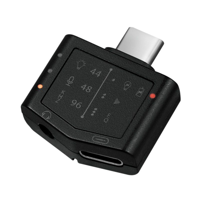 CONVERTOR audio LOGILINK, intrare: 1 x USB-C (T), 1 x USB-C (M) (w. PD fast charge 20V/3A 60W), iesire: 1 x 3.5
