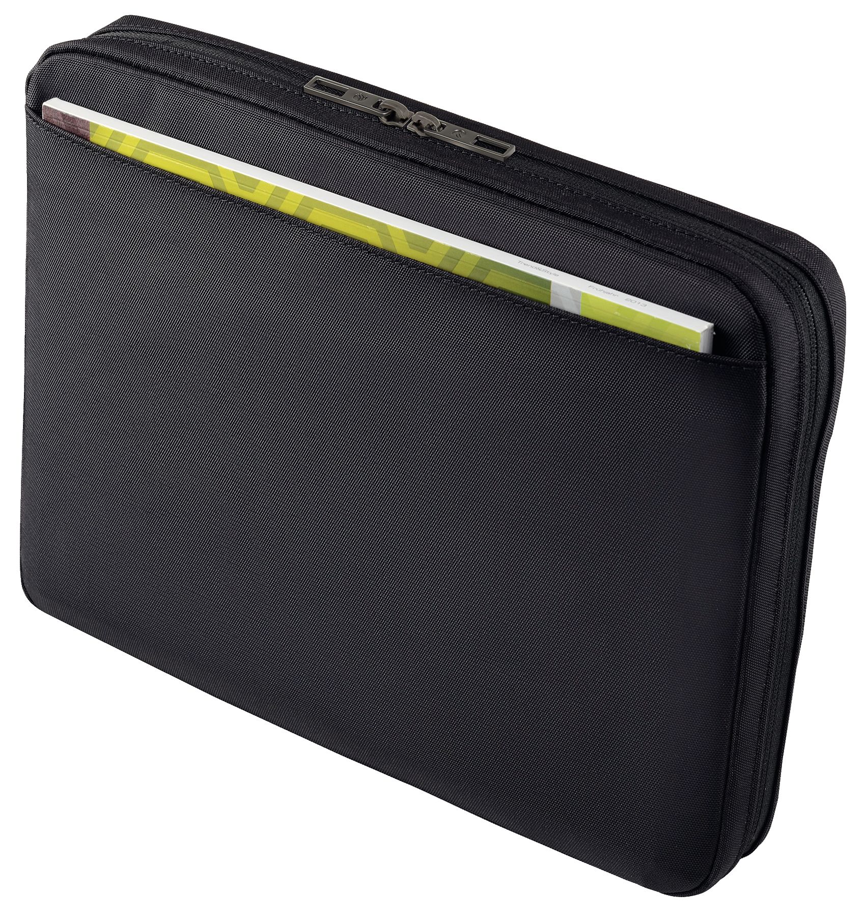 HUSA LEITZ  tableta 10 inch, 1 compartiment, buzunar frontal, poliester, negru, 