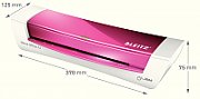 Laminator Leitz iLAM A4 Home Office, roz,  73680023  (include TV 8.00 lei)