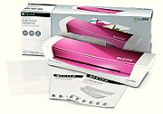 Laminator Leitz iLAM A4 Home Office, roz,  73680023  (include TV 8.00 lei)