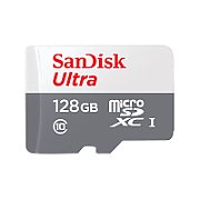 Card de Memorie Sandisk MicroSDXC, 128GB, Adaptor SD, Class 10