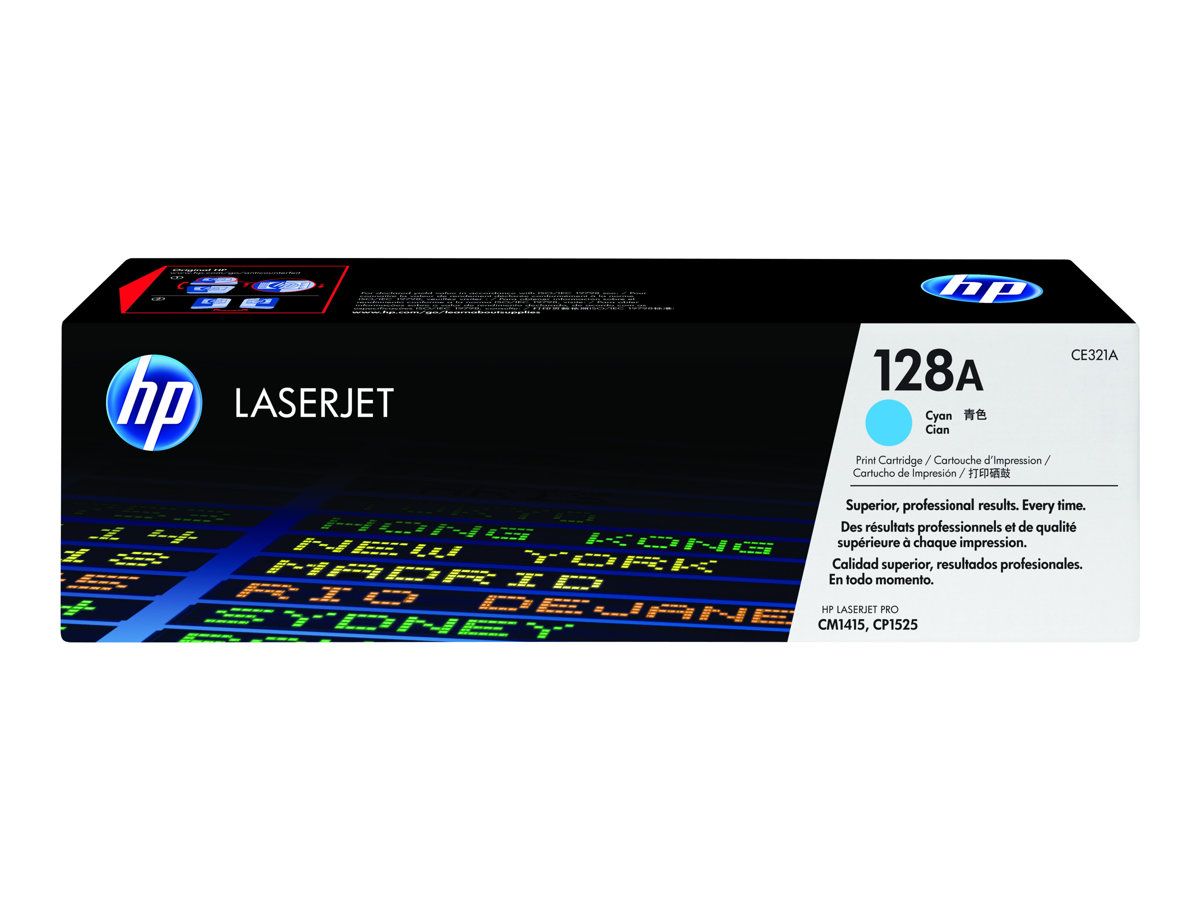 Cartus toner HP CE321A ,Albastru ,1500 Pagini ,Original (321A) 