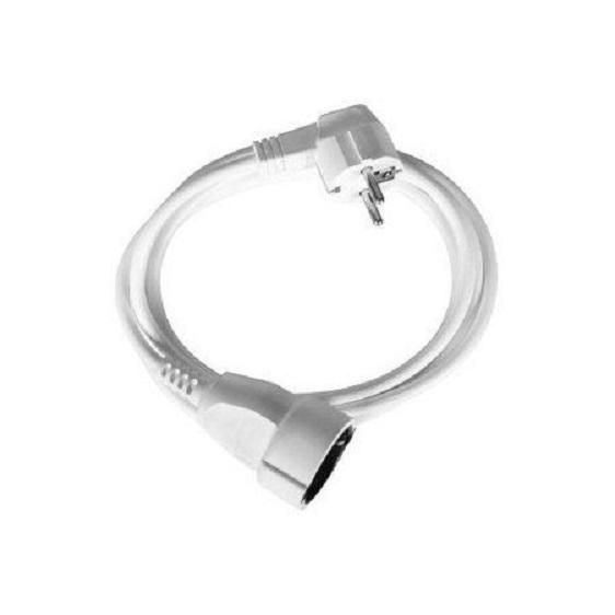 Prelungitor Bachmann, Selly + priza, cablu 10m, culoare alba