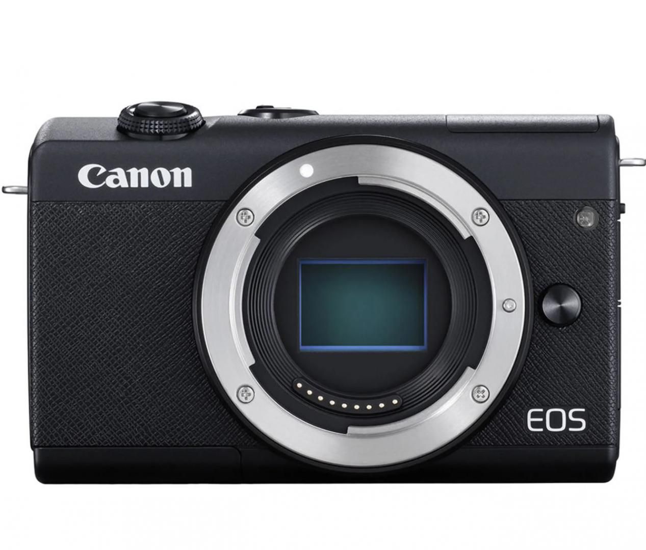 Camera foto mirrorless Canon EOS M200 kit EF-M 15-45mm f/3.5-6.3 IS STM, Negru, senzor APS-C 24.1 MP, crop factor 1.6x, procesor DIGIC 8, touchscreen 3