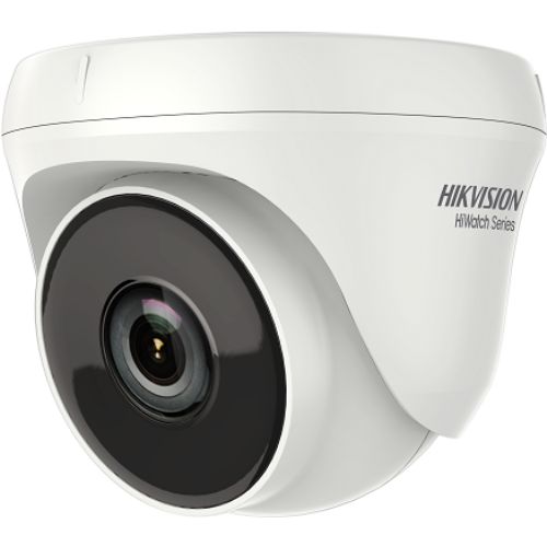 Camera de supraveghere Hikvision Turbo HD Dome HWT-T220-P; 2MP; seria HiWatch; CMOS Sensor, 40m IR, Outdoor EXIR Eyeball, ICR, 0.01 Lux/F1.2, 12 VDC, Smart IR, DNR, OSD Menu, IP66, 2.8mm Lens, Support 4 in 1 HD- TVI/AHD/CVI/CVBS video output;_1
