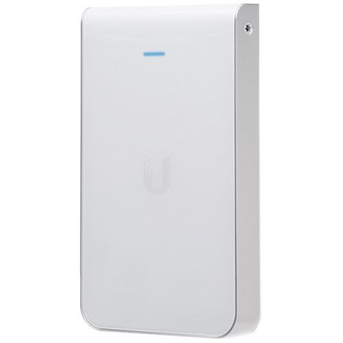 Ubiquiti UniFi Acess Point Wave 2 In-Wall Hi-Density UAP-IW-HD, 5x Gigabit LAN, AC2100 (300+1733Mbps) 2x2 MIMO 2.3GHz, 4x4 MIMO 5GHz, Indoor, 802.3af PoE sau 802.3at PoE+, Recommended Maximum Number of Users=80, Theoretical Maximum Number of Users=200, Wireless Uplink, DFS Certification, PoE_1