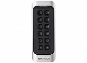 Card reader Hikvision, DS-K1104MK Mifare 1 card, with keypad Supports RS485 and Wiegand(W26/W34) protocol Tamper-proof alarm, Dust-proof, Vandal Proof, IP 65 Applied for 86 and 120 Gang Box.