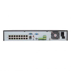 NVR Hikvision 32 canale IP 16 x POE DS-7732NI-I4/16P(B) 12MP, rezolutie inregistrare: 12 MP/8 MP/6 MP/5 MP/4 MP/3 MP/1080p/UXGA/720p/VGA /4CIF/DCIF/2CIF/CIF/QCIF, Incoming/Outgoing bandwidth: 256 Mbps/256Mbps, decoding: 2-ch@12 MP (20 fps)/4-ch@8 MP (25 fps)/8-ch@4 MP (30 fps)/16- ch@1080p (30fps)