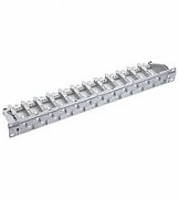 PATCH PANEL CAT5/6 24XRJ45/1U GRAY R812466 R&M
